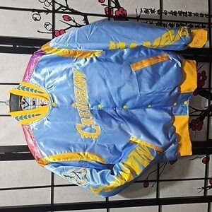 Kobe Bryant Mamba Crenshaw Los Angeles Lakers Satin Jacket XL NWT‎
